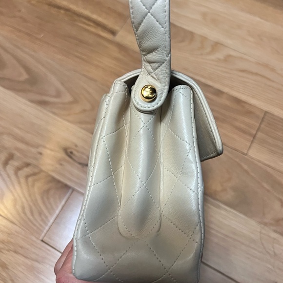Chanel Vintage Mini Kelly Too handle bag - Picture 3 of 5